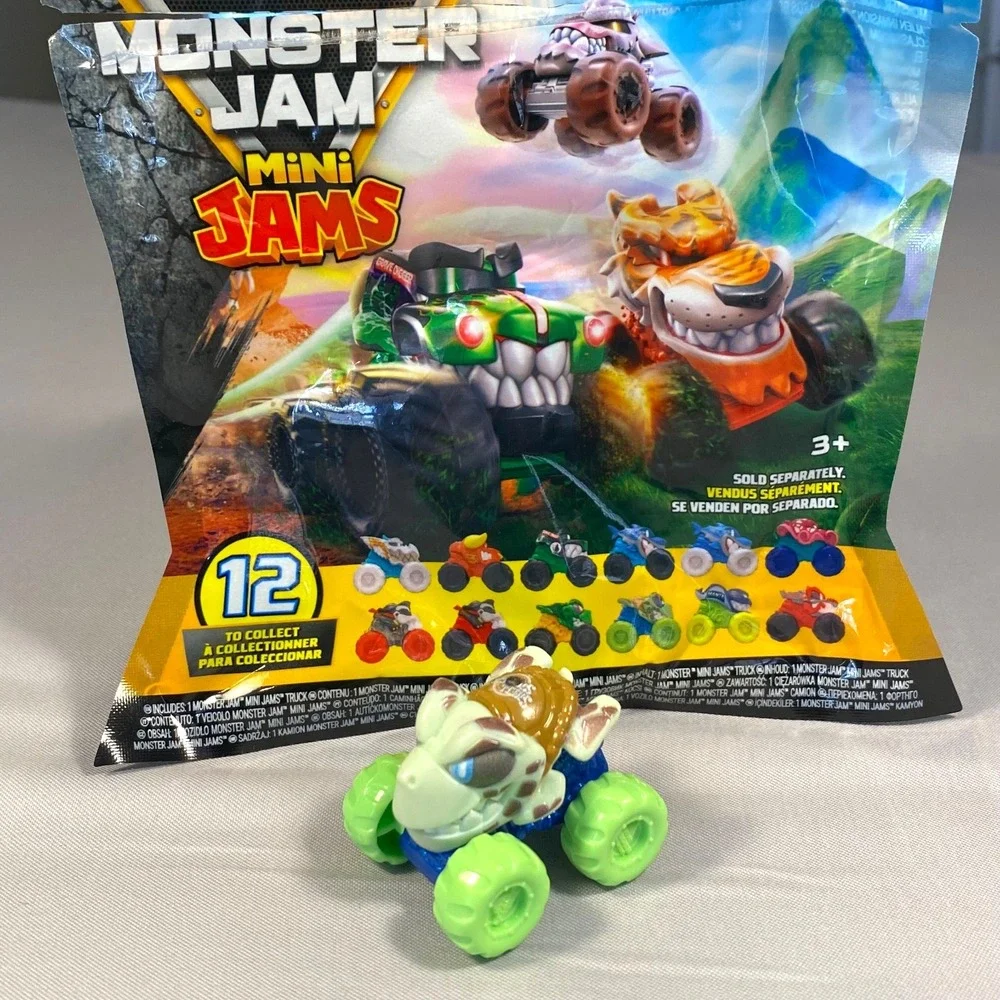 2026 Spin Master Monster Jams Mini Series 23 Shell Shocked 1:87 New In Open Bag